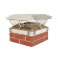 21 x 21 Aluminum Single Flue Chimney Cap V66402