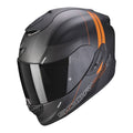 Matte Black Orange Carbon Helmet Y59216