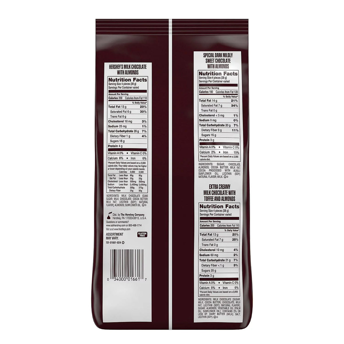 King Size 2.6 Oz. 18 Count Candy Bars N990