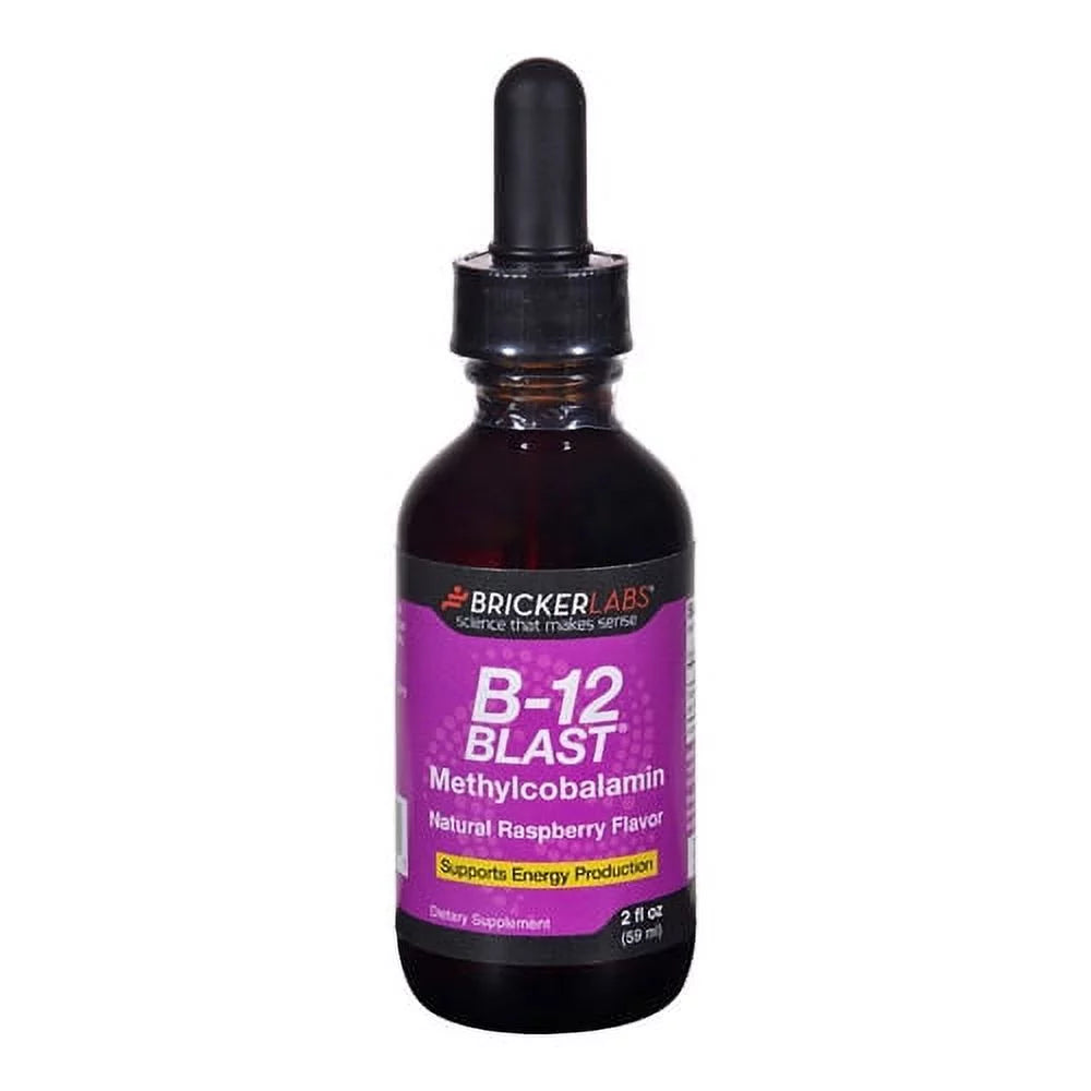 Natural Raspberry 2 Oz 6 Pack B-12 Vitamins O6063