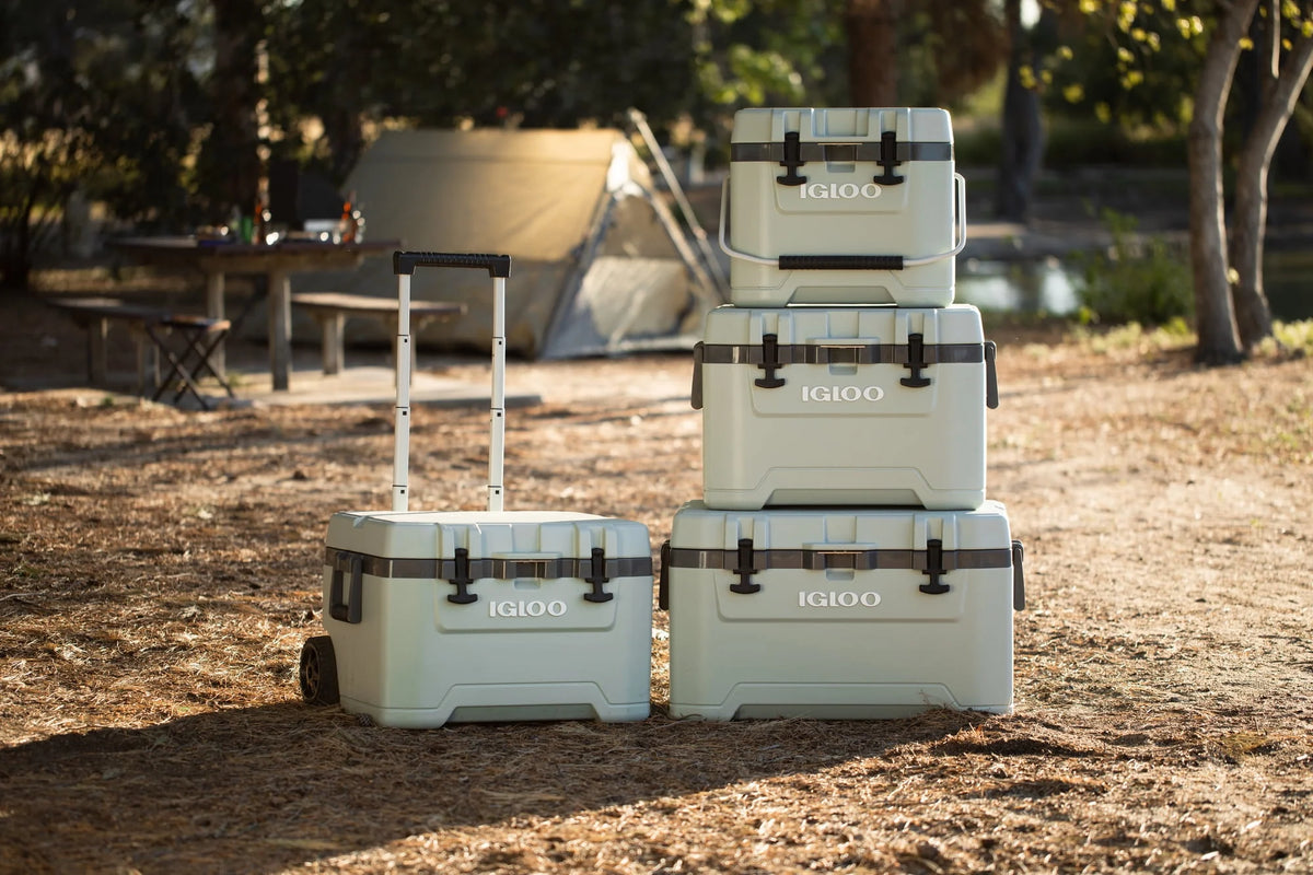 52 QT Wheeled Ice Chest Cooler J18078