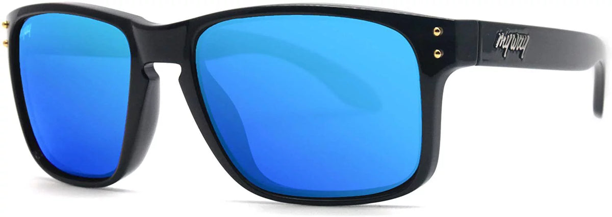 Italian Style Unisex Sunglasses Blue Mirror J7518
