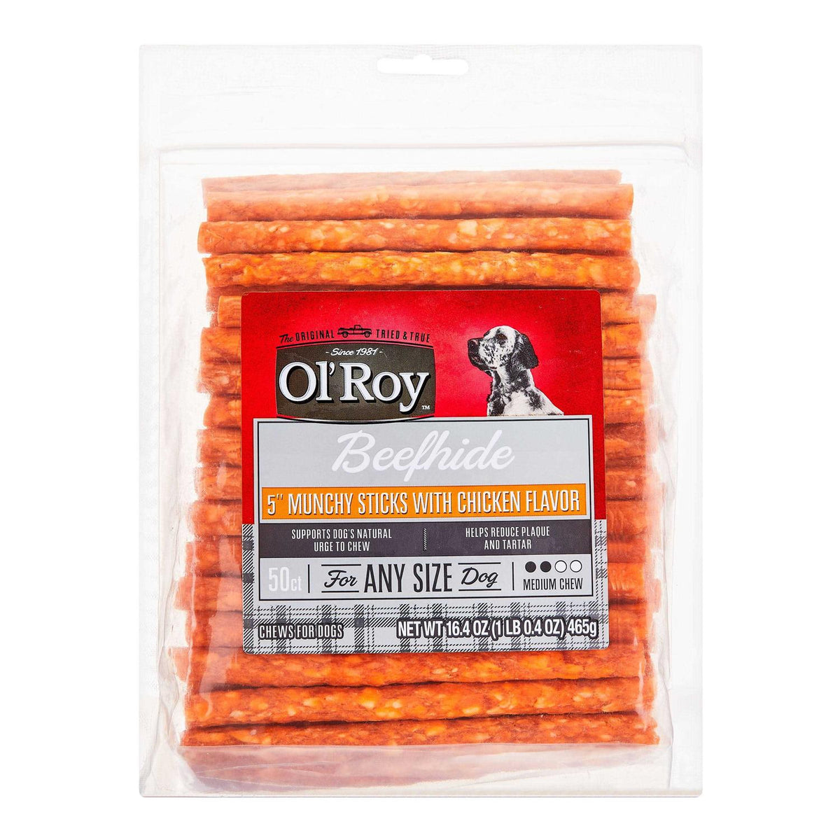 Chicken Flavor Munchy Sticks D4626