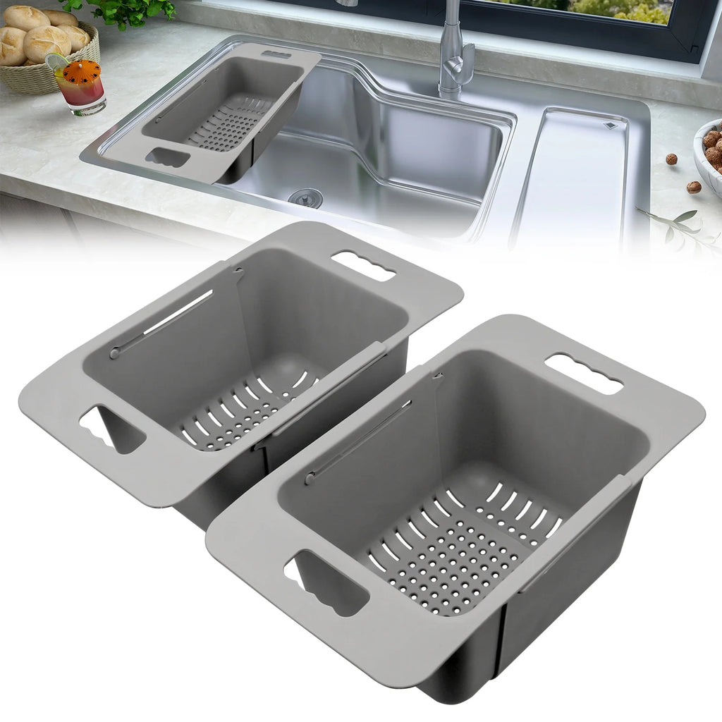 Adjustable Freezer Baskets with Handle S1213