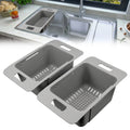 Adjustable Freezer Baskets with Handle S1213