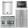 48 Dual Fuel Range, Dishwasher, Refrigerator, Microwave Drawer G113736