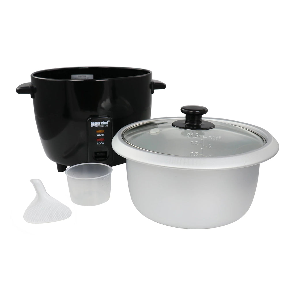 8 Cup Automatic Rice Cooker with Rice Paddle and Measuring Cup J44137