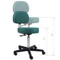 Massage Tables Rolling Stool with Back O5379