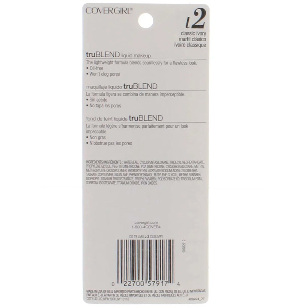 Liquid Makeup Classic Ivory 1 oz (Pack of 3) V709