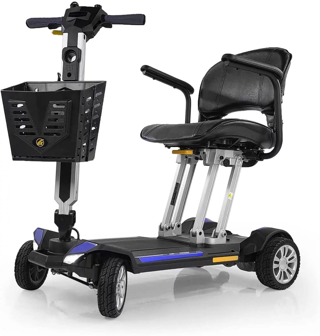 Red Folding Mobility Scooter N66351