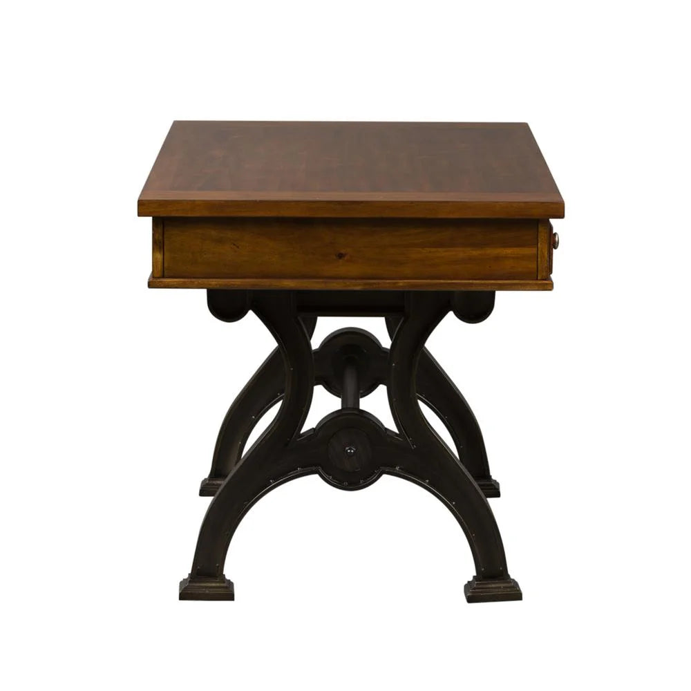 Medium Brown Wood Writing Desk M6785