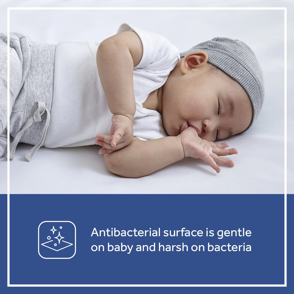 2-Stage Antibacterial Baby Crib & Toddler Mattress B2284