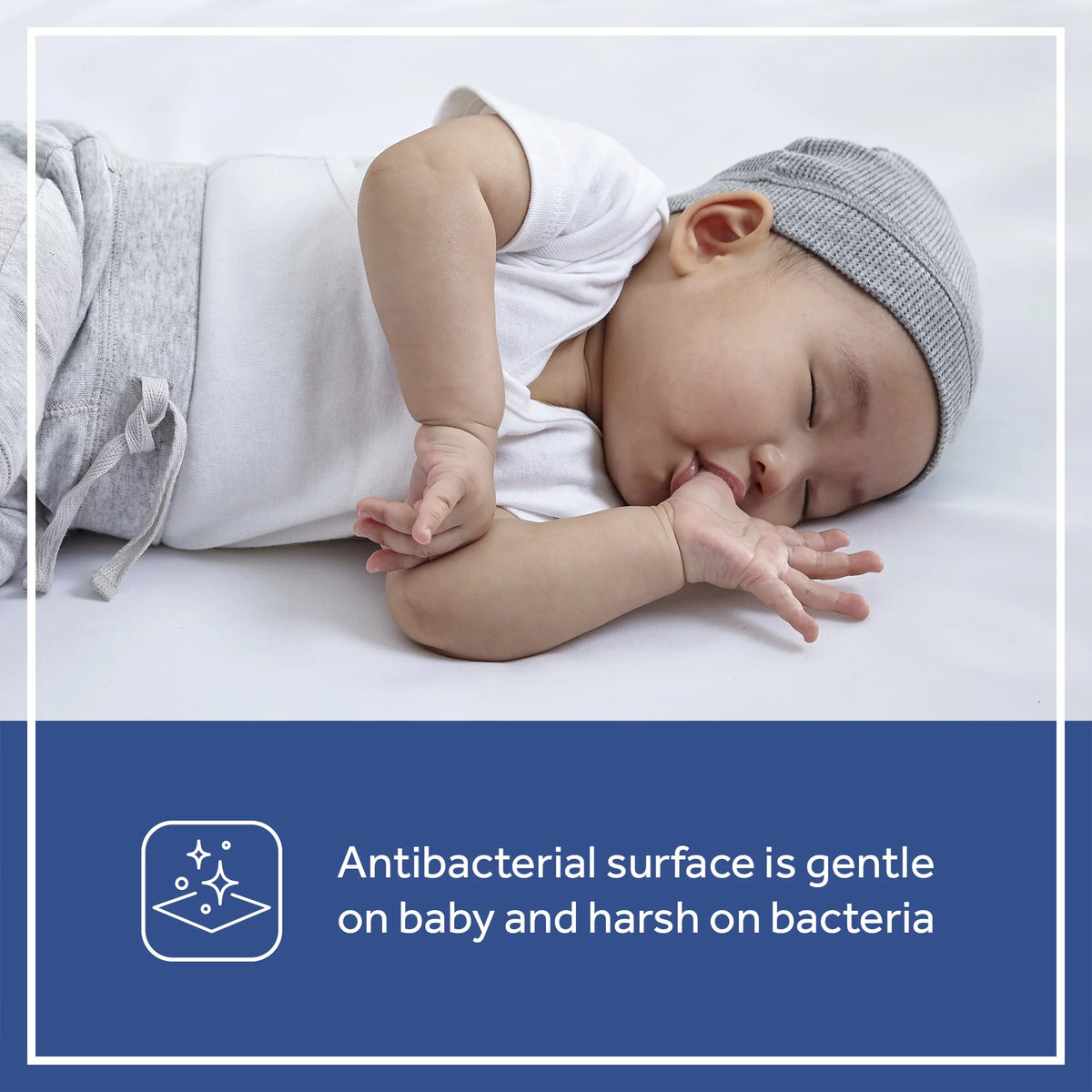 2-Stage Antibacterial Baby Crib & Toddler Mattress B2284