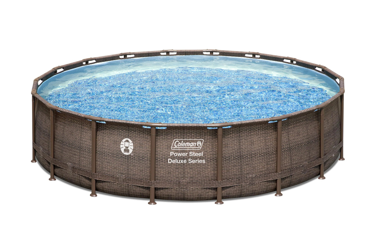 Round Metal Frame Above Ground Pool Set D18417