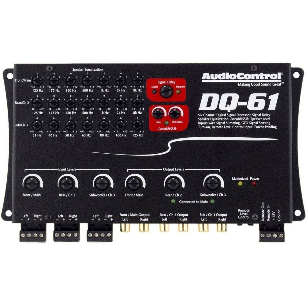 Black AudioControl Dq-61 N98300