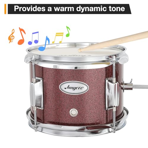 Black 3-Piece Drum Set with Stool H99349