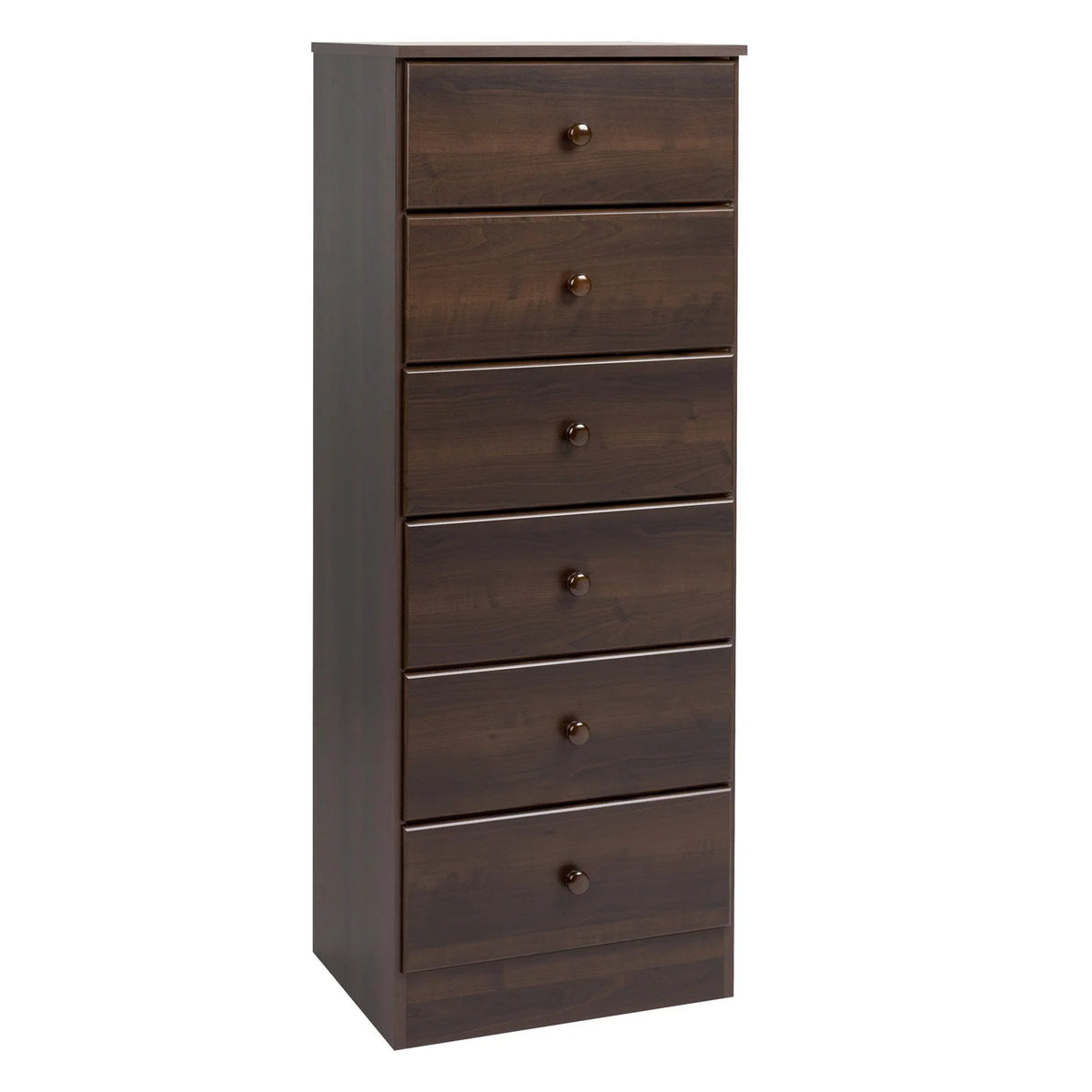 Tall Black 6-Drawer Dresser M229903