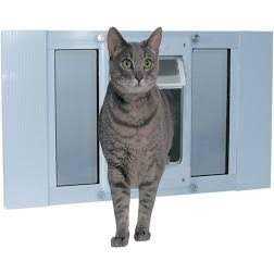 Aluminum Sash Pet Door L593