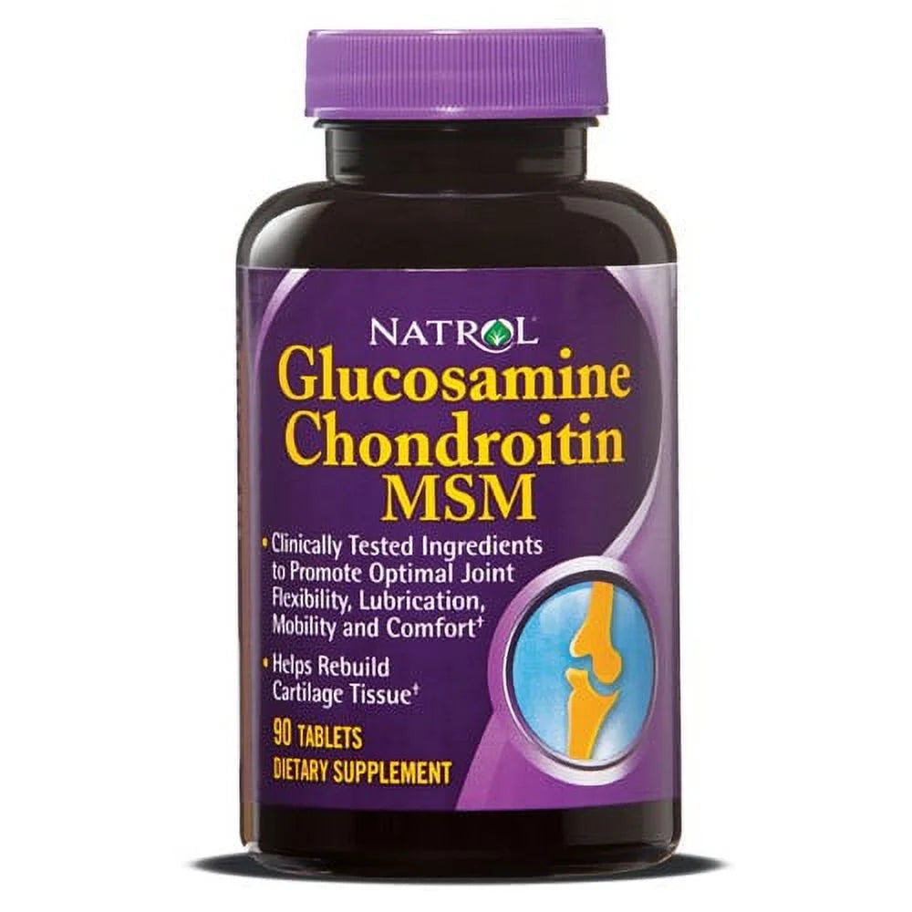 Glucosamine Chondroitin & MSM Tablets, 90 Ct E9583