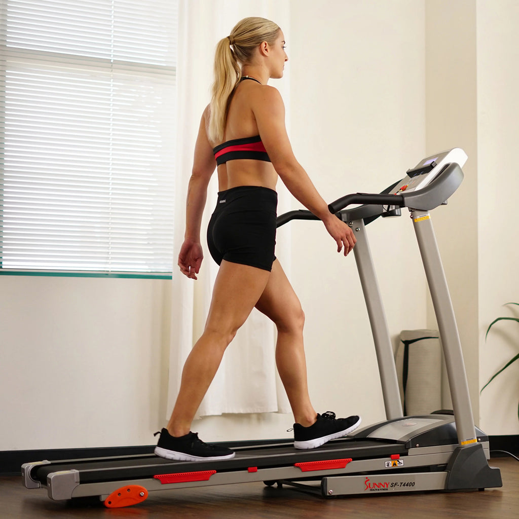 Folding Treadmill with Manual Incline and Pulse Sensors N624286