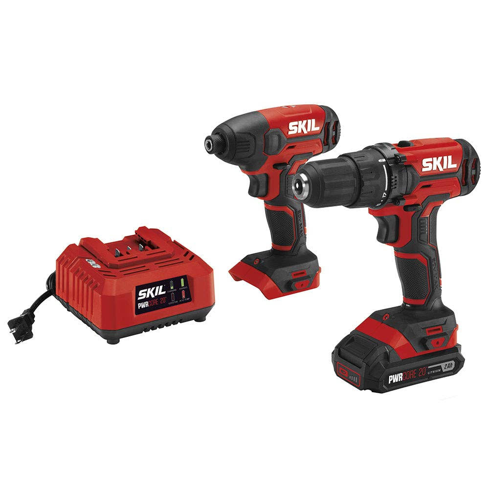 20V Cordless Drill Driver and Impact Driver Kit H250