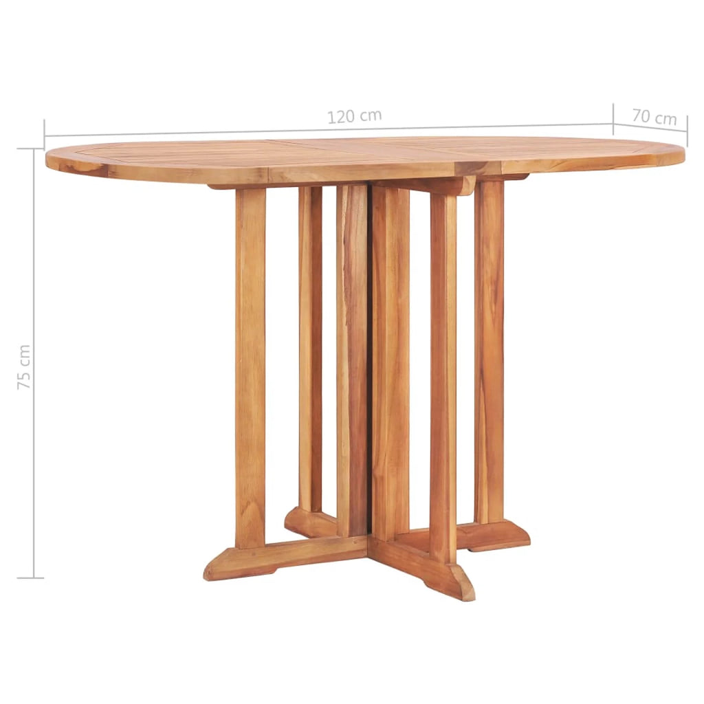 Folding Teak Wood Patio Table Y92433