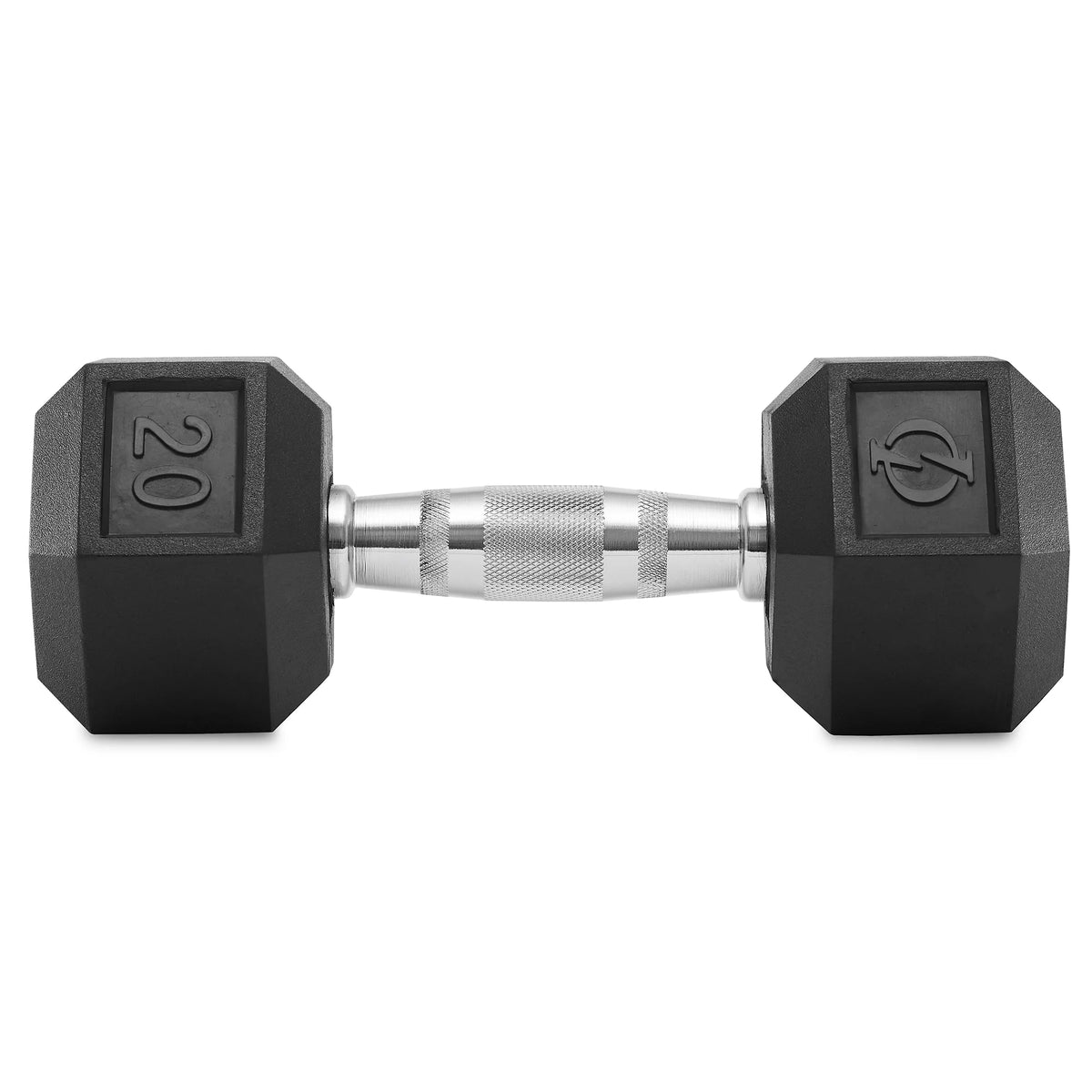 45 lb Pair Rubber Coated Hex Dumbbell X66161