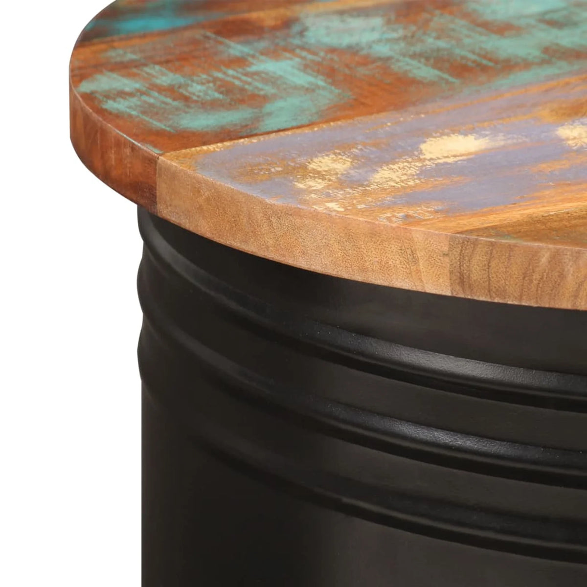 Reclaimed Wood Coffee Table with Storage Compartment W22277