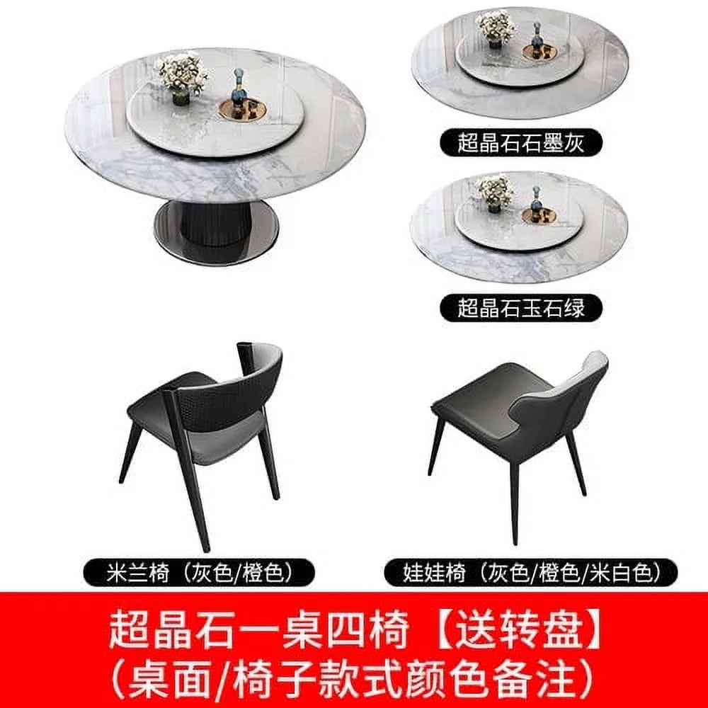 Round Marble Dining Table H853