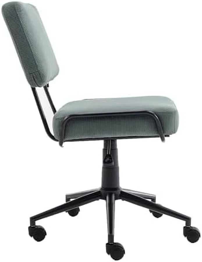 Adjustable Swivel Corduroy Office Chair H518