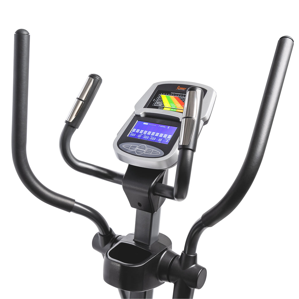 Pre-Programmed Elliptical Trainer with Device Holder Y377