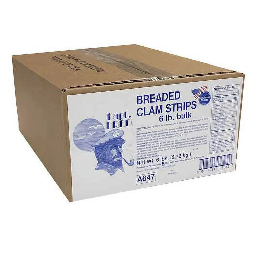 Breaded Clam Strip 6 Pound M73602