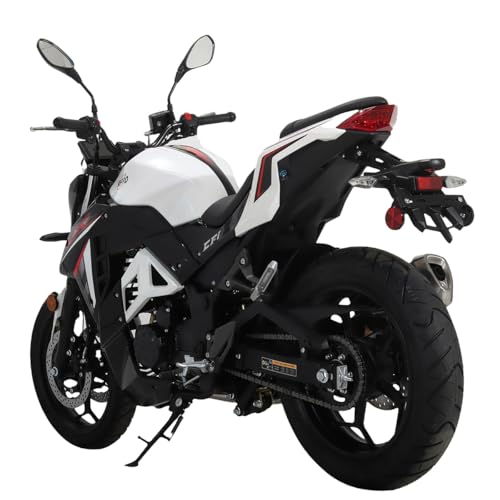 Black 250 Street Motorcycle with Manual Transmission O1846