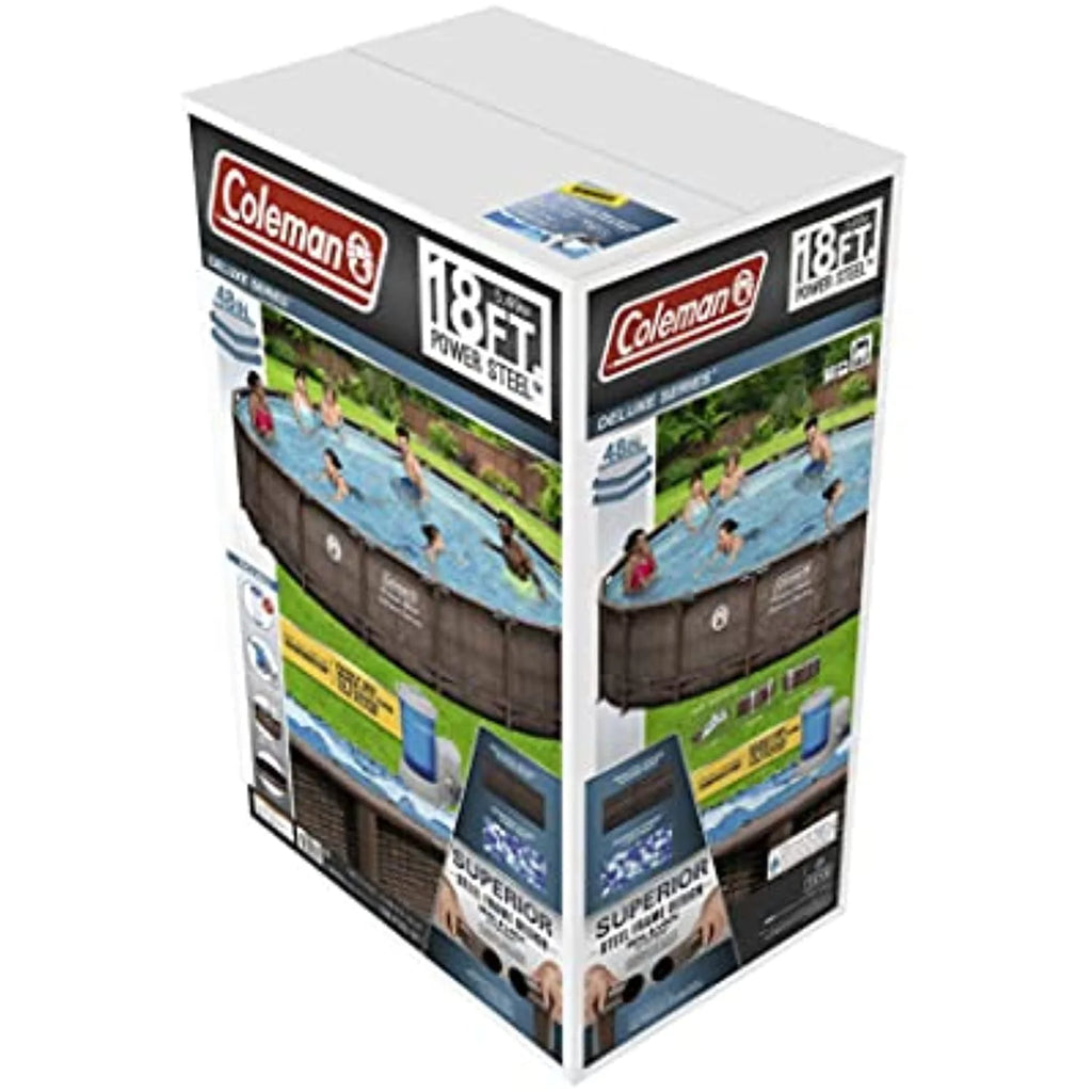 Round Metal Frame Above Ground Pool Set D18417