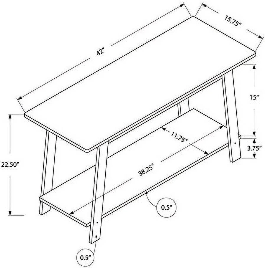 Dark Taupe TV Stand Console Y8560