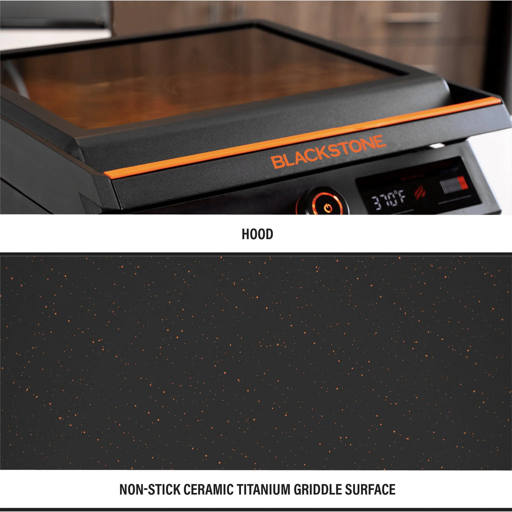 Electric Tabletop Griddle with Hood W390286