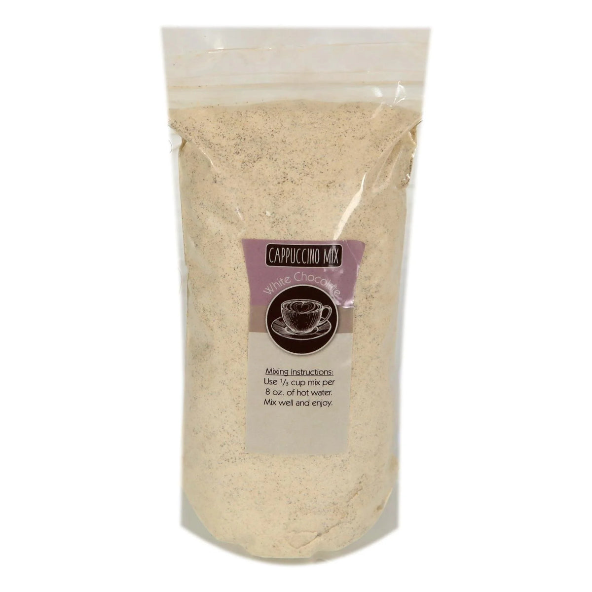 White Chocolate Instant Cappuccino Hot Drink Mix 5 Pound Bag E642