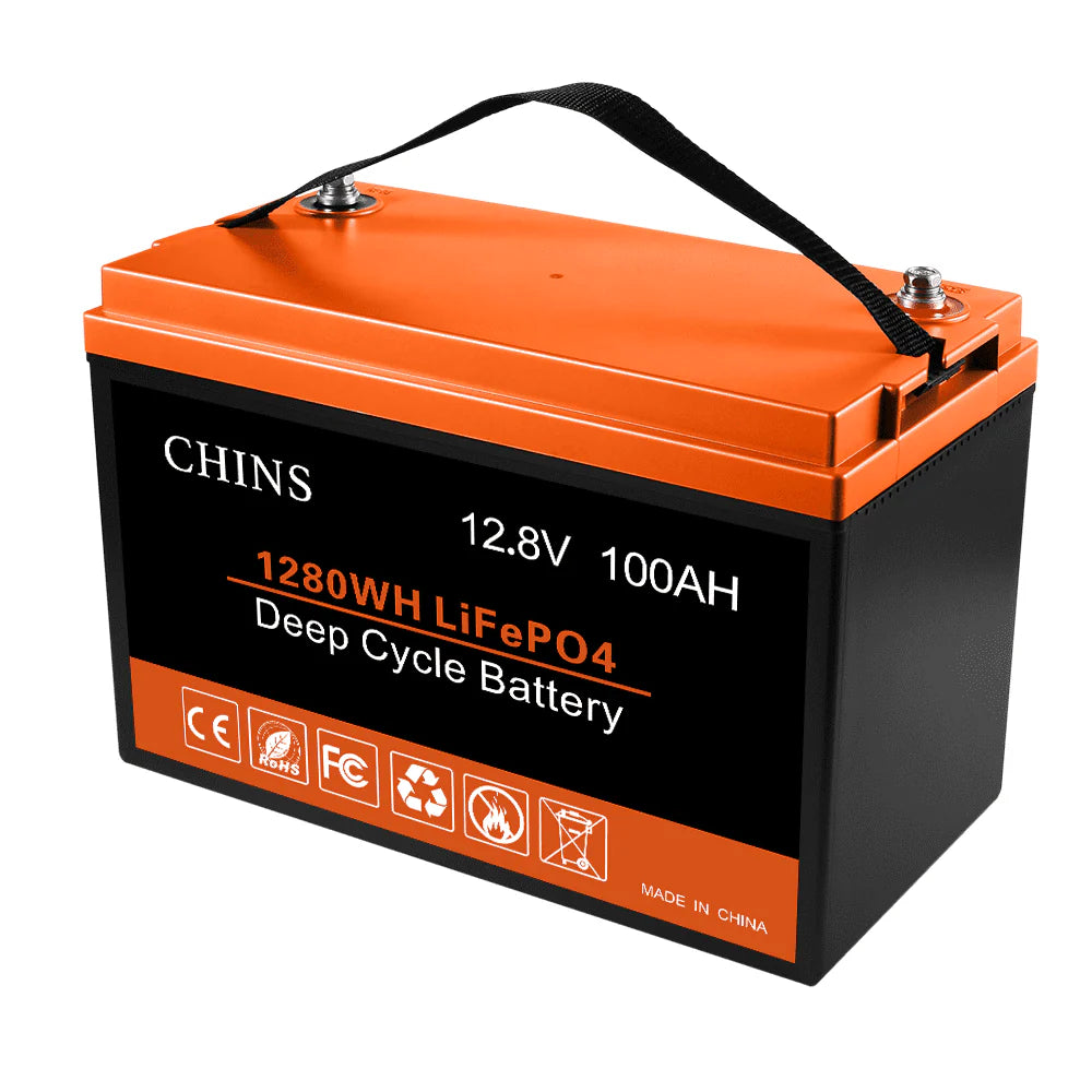 12V 100AH LiFePO4 Lithium Battery E542880