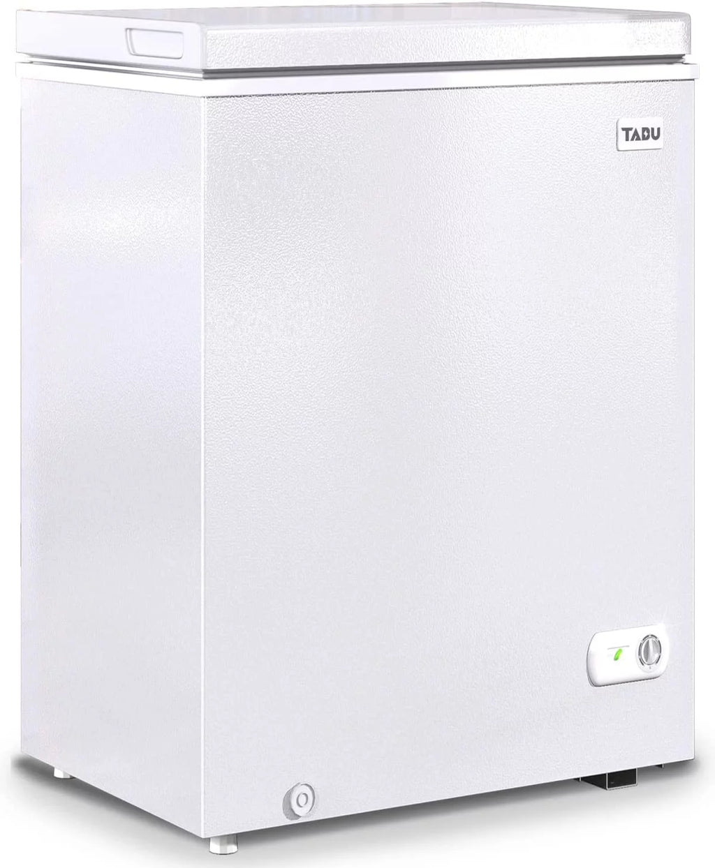 10.0 Cu Ft Black Chest Freezer with Removable Basket Q844