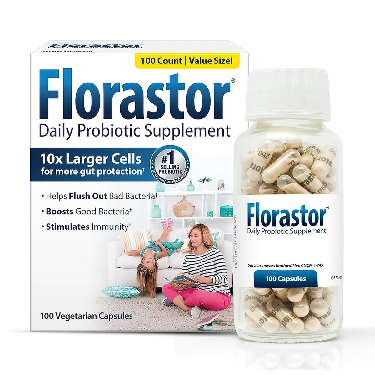 100 Capsules Probiotic Supplement Y138478