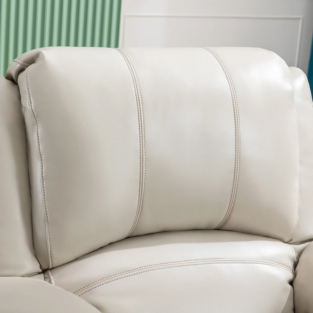38.19" Wide Manual Swivel Rocker Recliner Chair with Massager and Heat L925013
