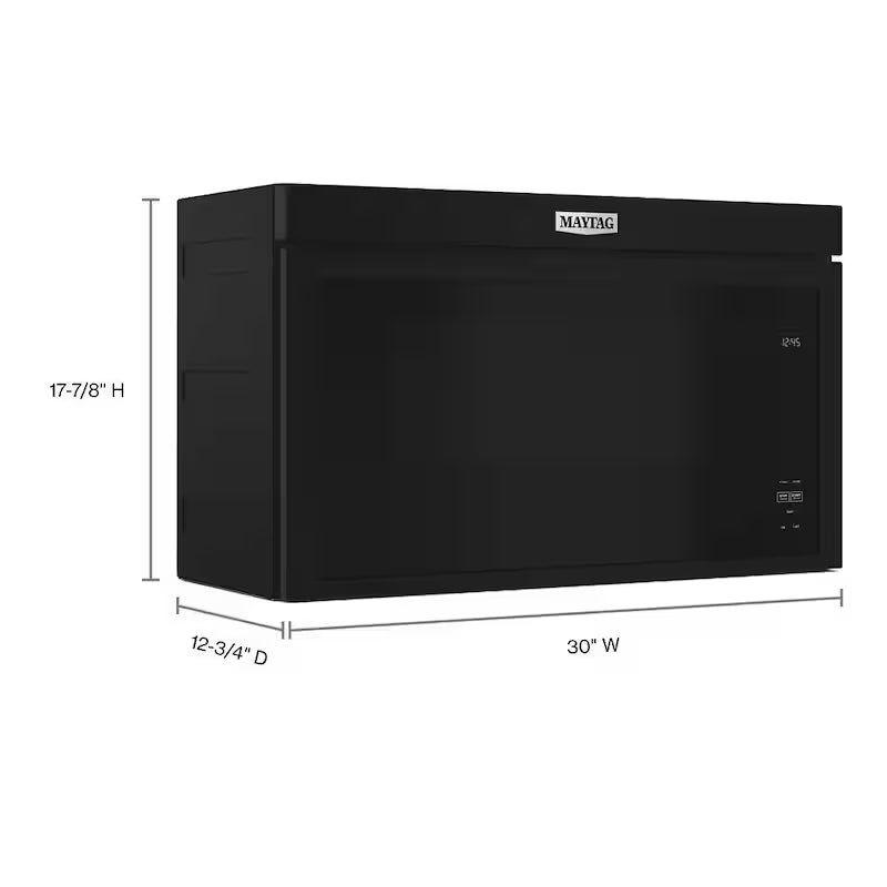 Black 1000-Watt Over-the-Range Microwave I17327