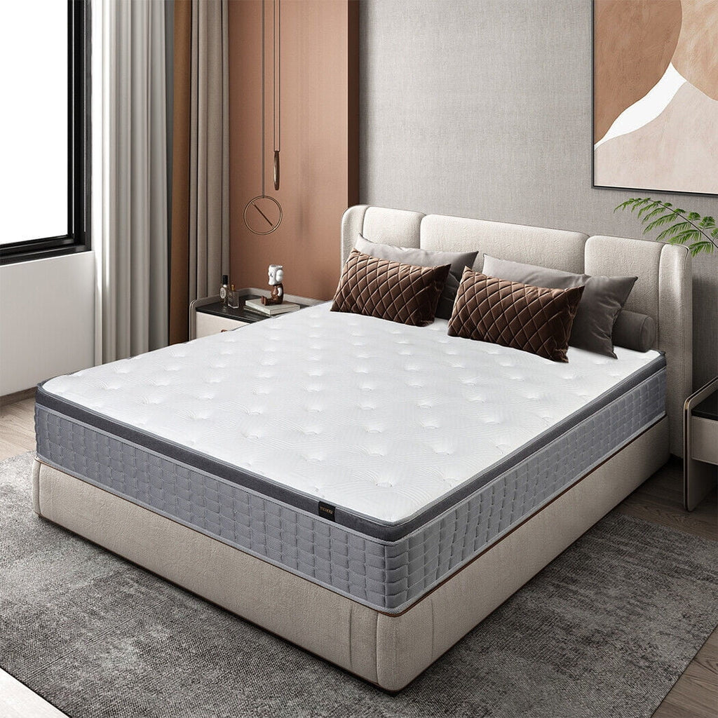 14 Gel Memory Foam Spring Hybrid Mattress in a Box, Twin Mattress Y27961