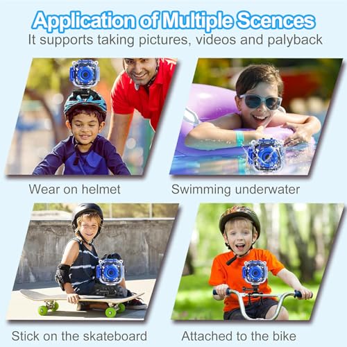 Waterproof 1080P Kids Digital Video Camera B521352