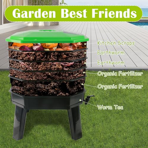 5-Layer Worm Composter Y2809