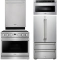 36 Gas Range, Refrigerator, Dishwasher and Microwave D71090