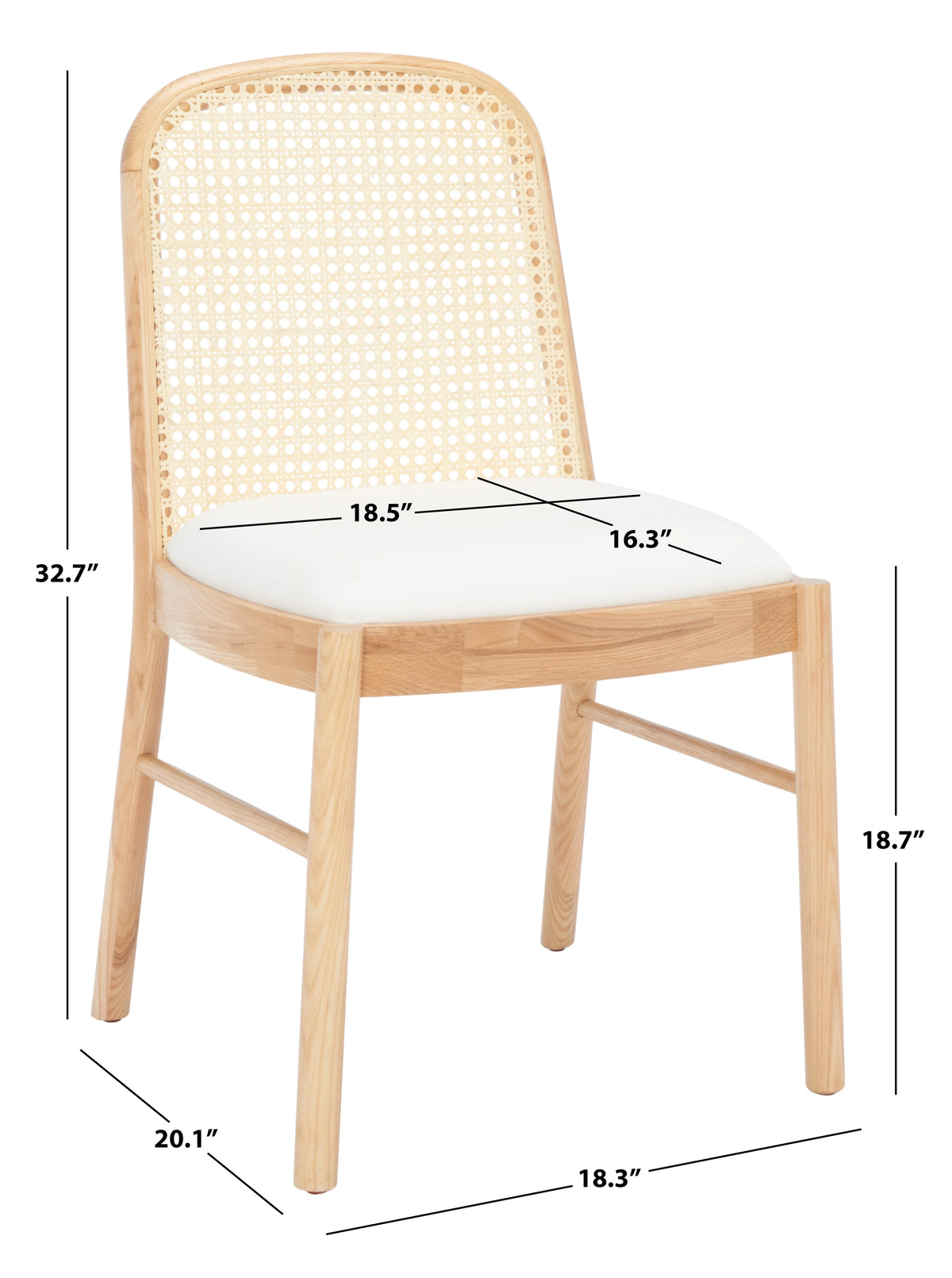 Linen Dining Chair Set of 2 M6006