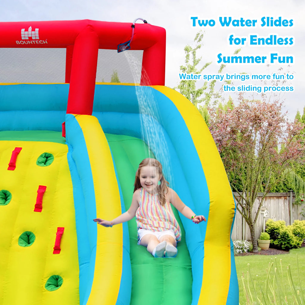 Inflatable Bouncy Splash Pool Climbing Wall T57250