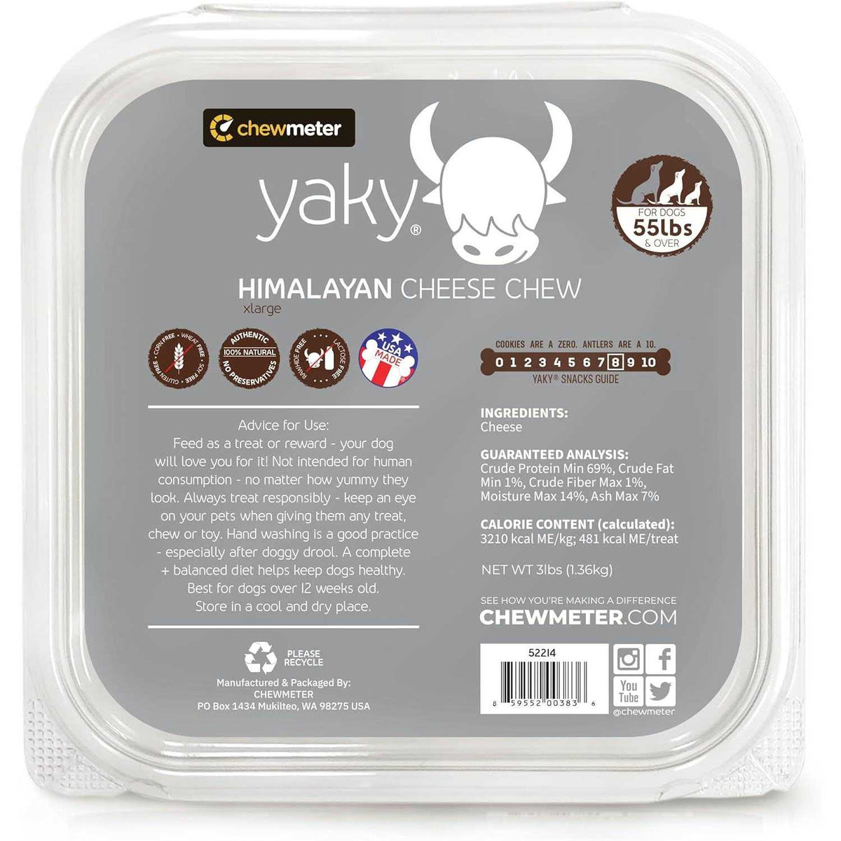 Yak Cheese Dog Chew E615441