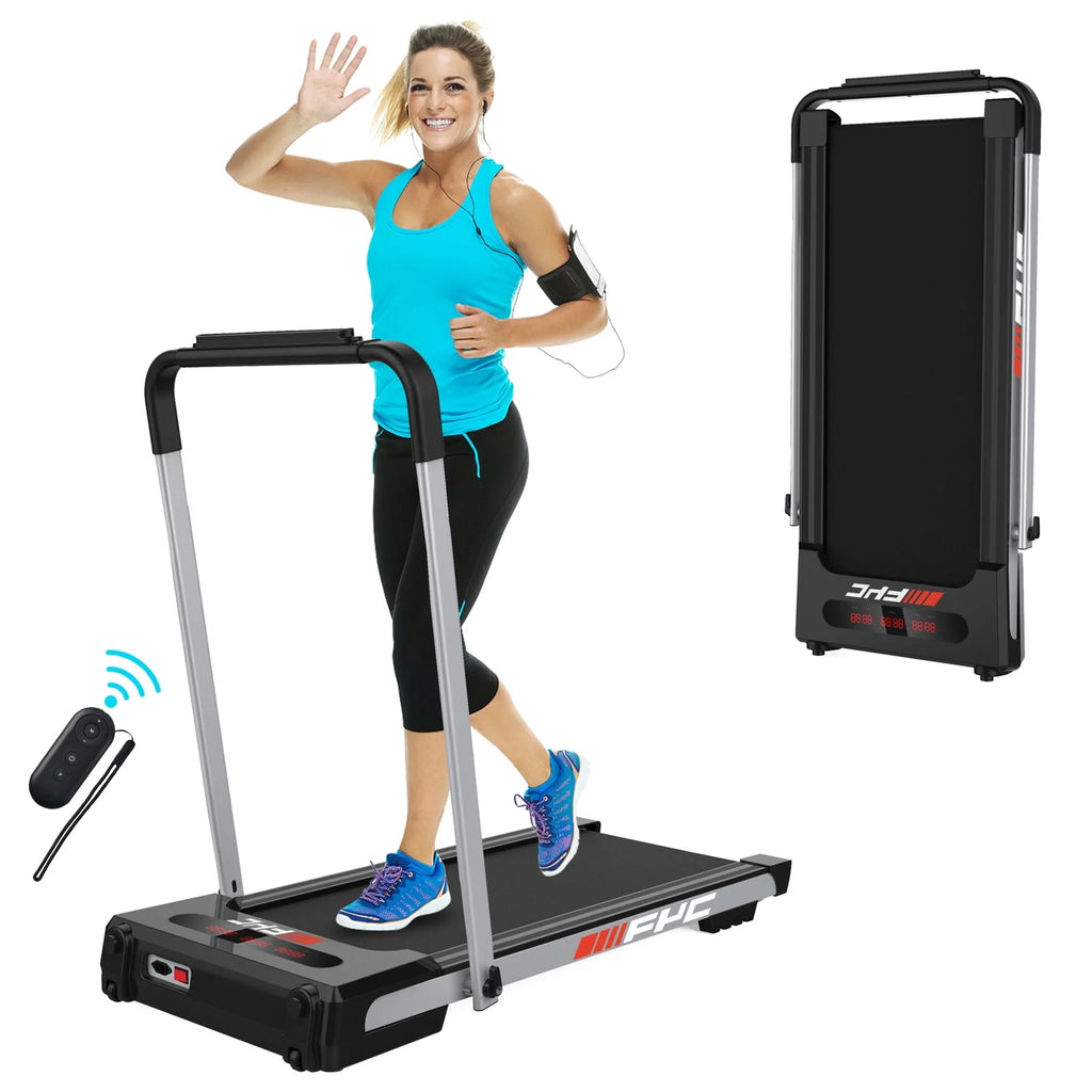 2.5HP Folding Treadmill with Remote Control & LED Display Y3189